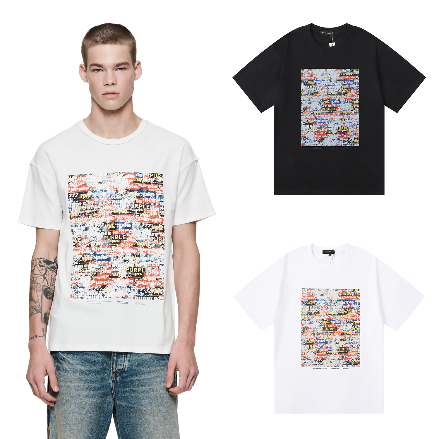 pu*re b*and t-shirts